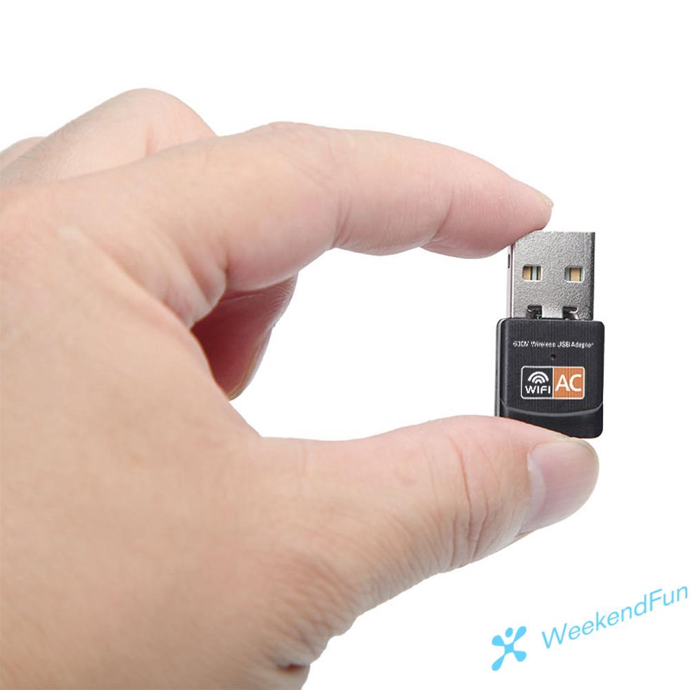 Bộ điều hợp wifi Wifi 600mbps 2.4g/5g Hz 802.11ac tần số kép | BigBuy360 - bigbuy360.vn