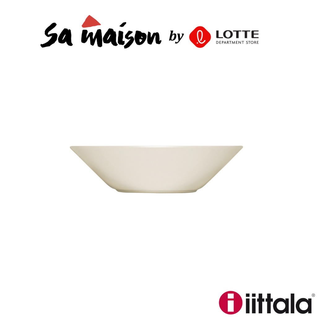 Đĩa sứ sâu lòng Teema Iittala màu trắng D21cm