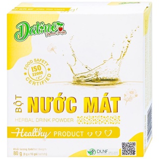 Bột Nước Mát Datino - Thanh Nhiệt, Mát Gan, Không đường, Không chất bảo quản