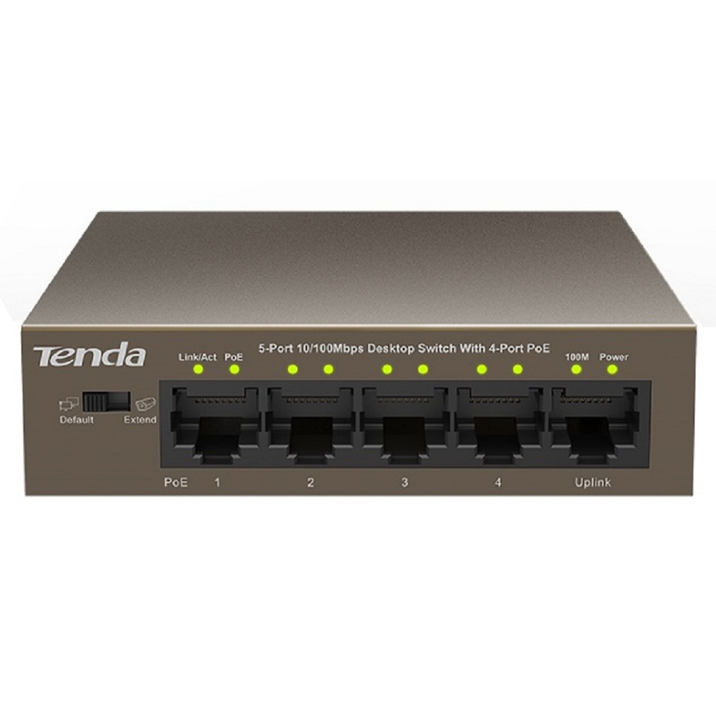 Switch TENDA TEF1105P 5-port 10100Mbps + 4-port PoE