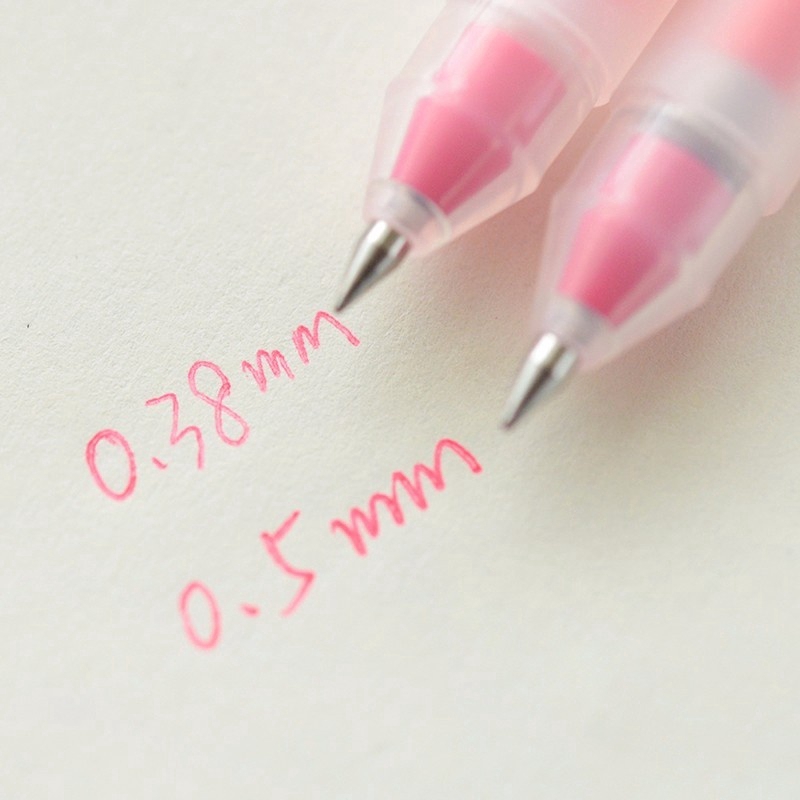 Set 12 bút mực gel “MUJI LOOK-ALIKE” 12 màu ngòi 0.5
