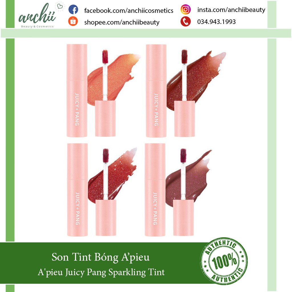 [TOP 1 UY TÍN] Son Tint Bóng Apieu Juicy Pang Sparkling Tint | WebRaoVat - webraovat.net.vn