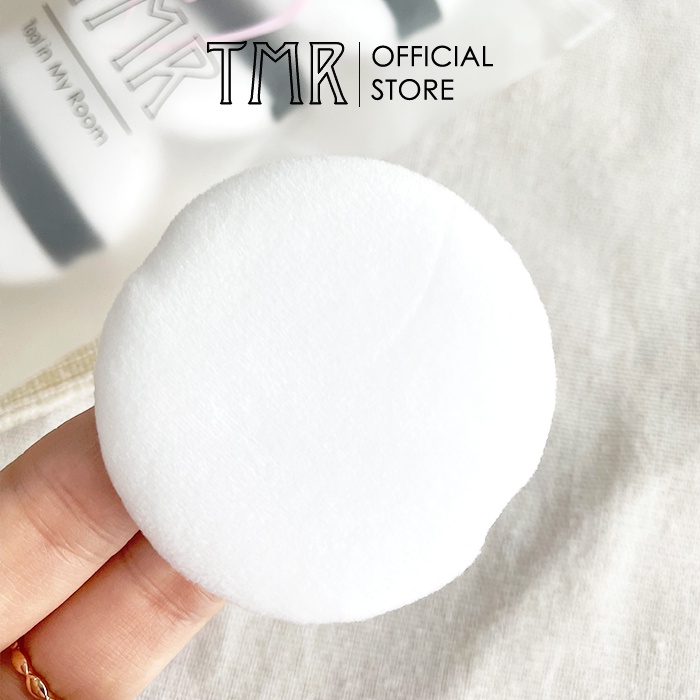 Bông trang điểm TMR chất liệu cotton cao cấp, có đệm khí cực kỳ mềm mại đánh phấn nền/phấn phủ