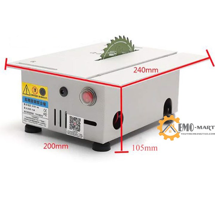 [ FREE SHIP ] 💥 Máy cưa bàn mini đa năng V3 💥 BH 12 THÁNG 💥 Động cơ 795 siêu bền - Công suất 100W