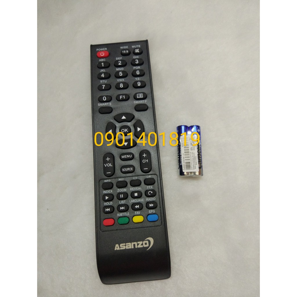 Điều Khiển Tivi Asanzo F1 ( Hàng Thường )