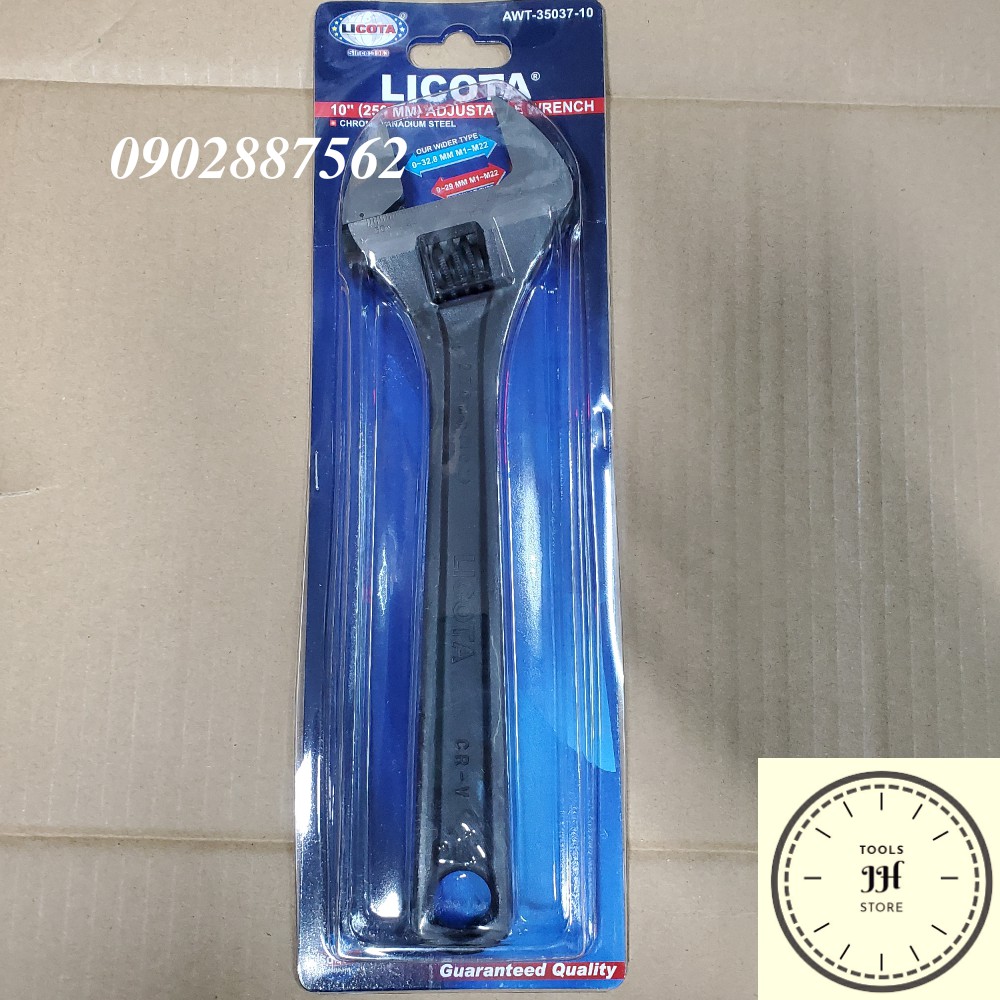 Mỏ Lết Xi Đen Cao Cấp LICOTA cao cấp đủ size (10inch, 12inch)