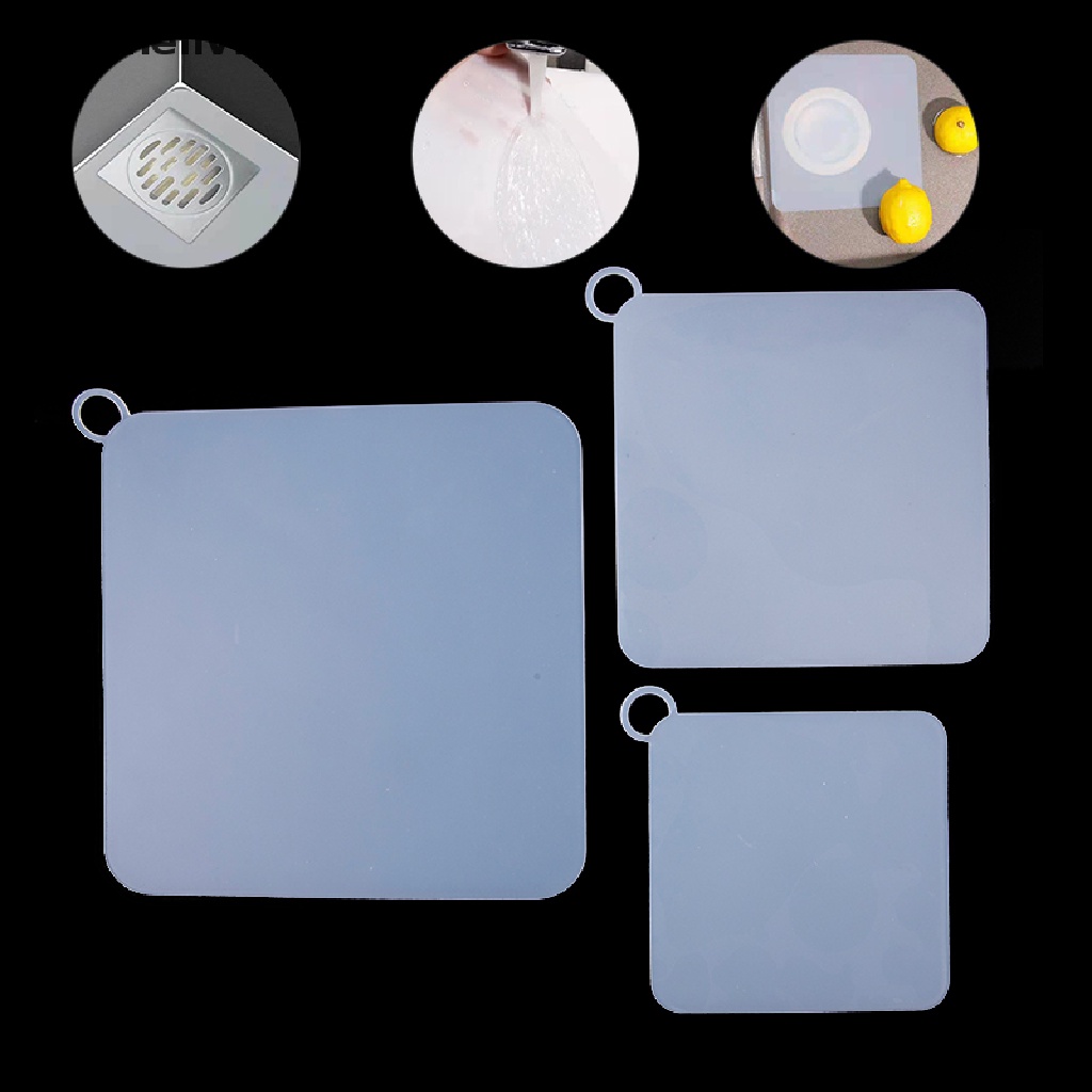 Nắp Đậy Cống Thoát Nước Sàn Nhà Tắm Bằng Silicone Dày Dặn Khử Mùi Chống Côn Trùng