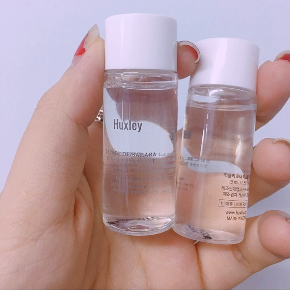 Nước Hoa Hồng Huxley 🌸 FREESHIP 🌸 Toner Huxley Secret of Sahara Toner, Extract It mini size 15ml