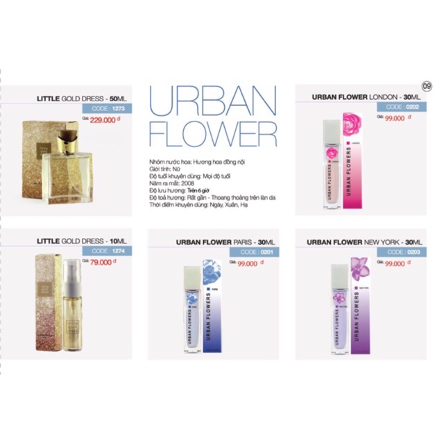 Dòng Nước Hoa 30ml