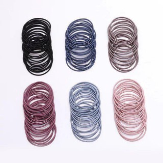 TÚI 100 DÂY CHUN BUỘC TÓC NỮ NHIỀU MÀU