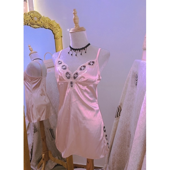 Đầm ngủ satin lụa