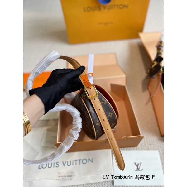 Túi đeo chéo LV TANBOURIN bản chuẩn super sz13cm họa tiết sắc nét đẹp mê li