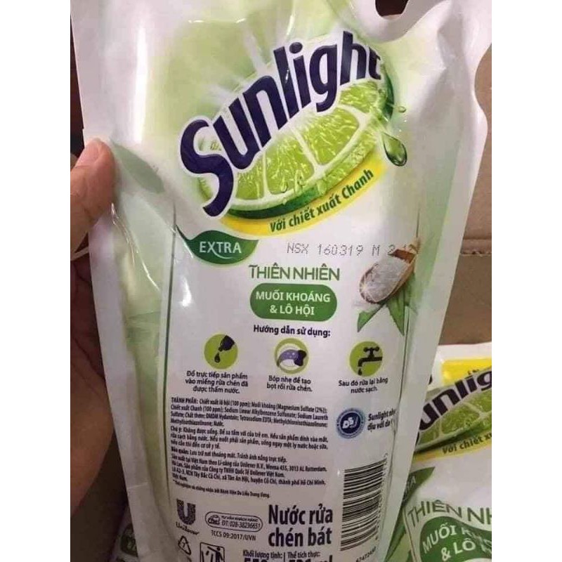 Nước rửa chén sunlight 531ml,357ml