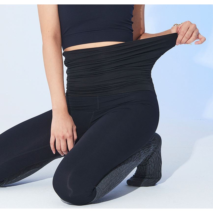 Quần Legging Hàn Quốc EmBé Leggings Chống Tia UV Cạp Cao Che Bụng Dùng Được Cho Mẹ Bầu