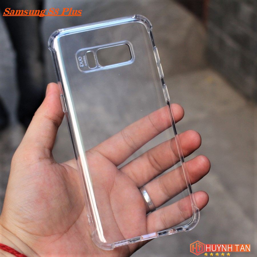 Ốp Lưng Samsung S8 Plus Chống Sốc TPU Trong Suốt 6D