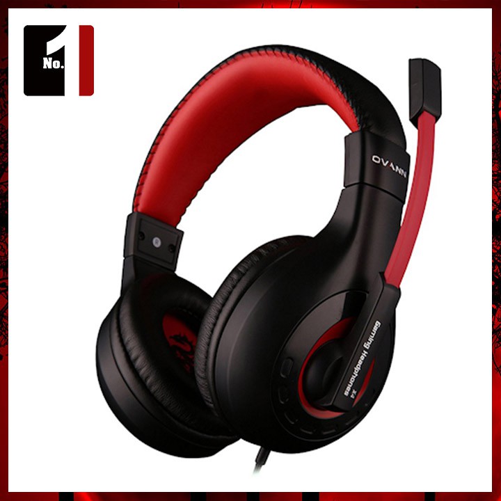 Tai Nghe Gaming Chụp Tai Headphone Có Dây OVANN X4 - Tai Nghe Nhạc Có Mic Máy Vi Tính Laptop Pc