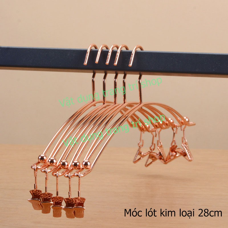 Móc Kẹp Đồ Lót Kim 28cm (10 móc)