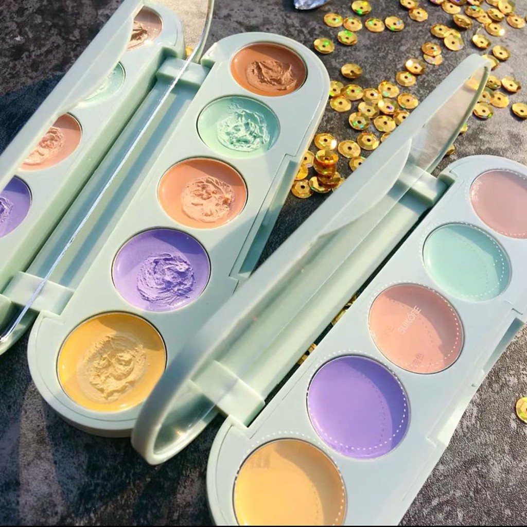 Bảng che khuyết điểm 5 ô màu Suikone | BigBuy360 - bigbuy360.vn