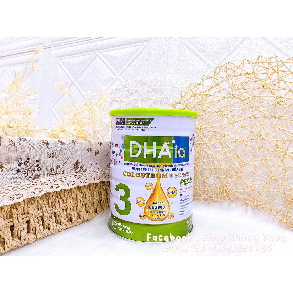 Sữa bột DHA IQ 900g - Shop Khang Baby