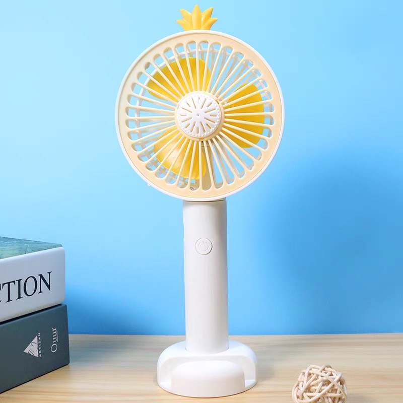 Quạt Tích Điện Có Giá Để Điện Thoại VTL Shop