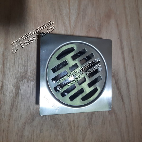Phễu thoát sàn Inox 304 - Hố ga chống mùi hôi  GA3.304