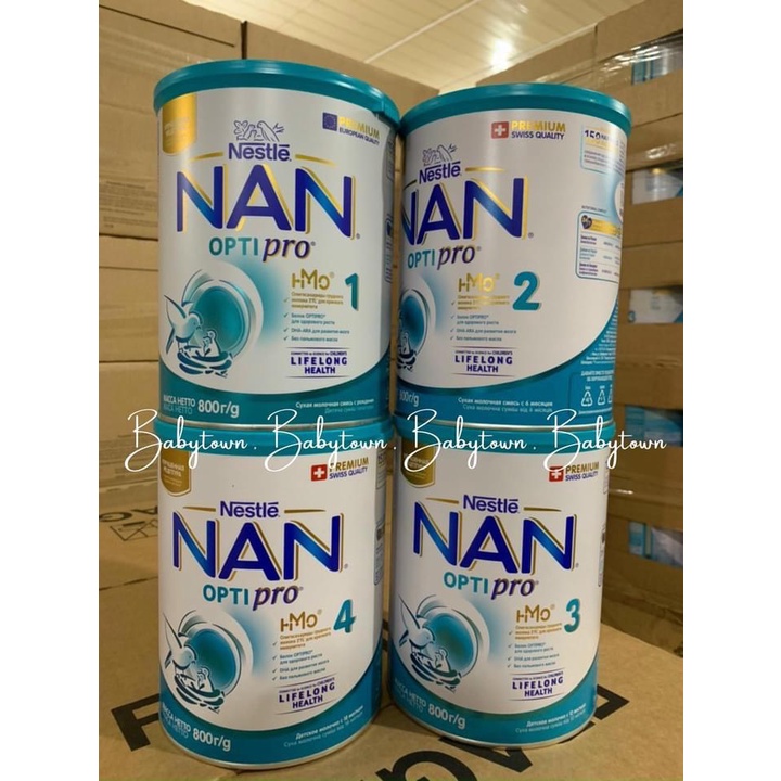 [ DATE MỚI NHẤT 2024 ] Sữa Nan Nga đủ số 1,2,3,4 lon 800g/400g