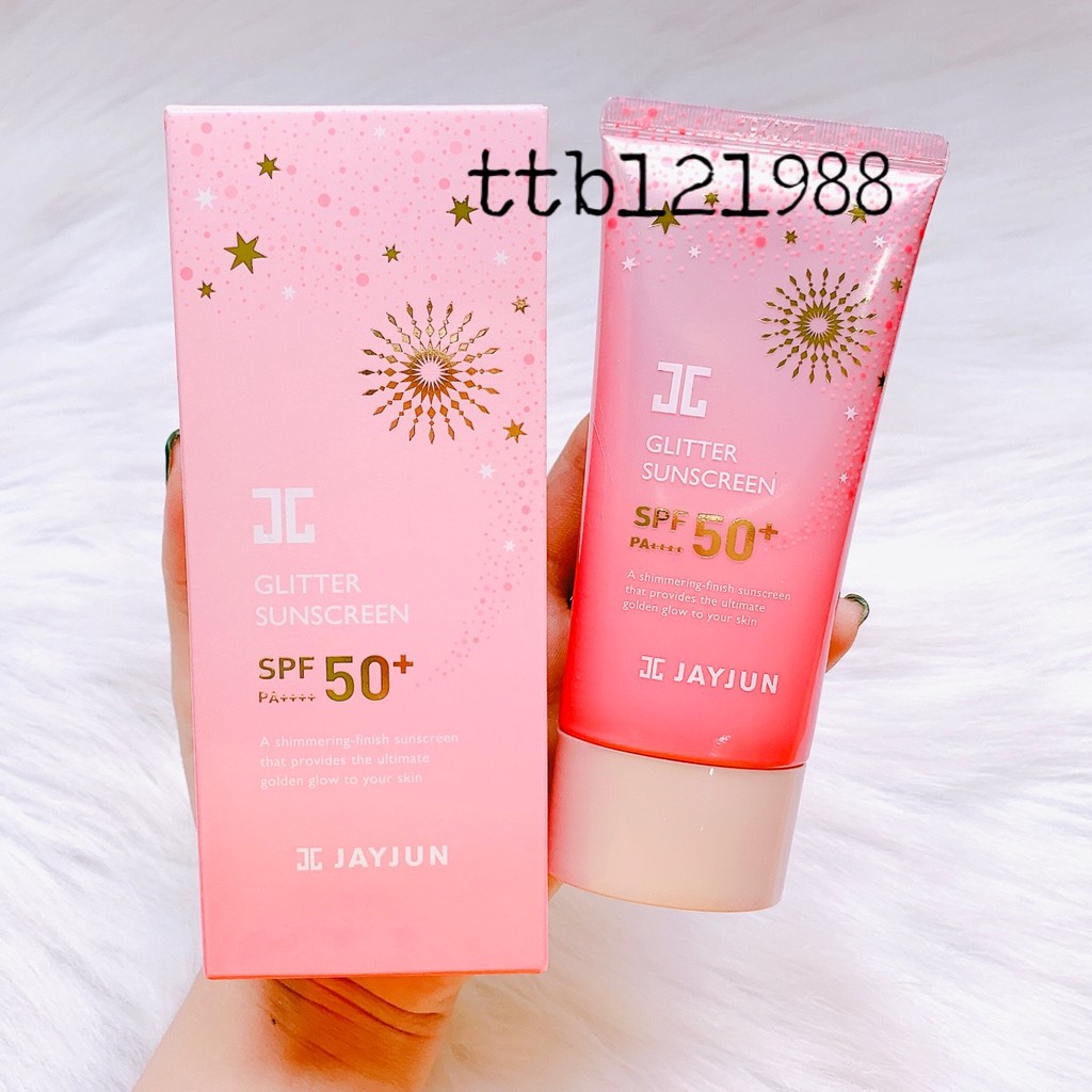 Kem Chống Nắng Lấp Lánh JAYJUN GLITTER SUNSCREEN SPF50+ 90g | BigBuy360 - bigbuy360.vn