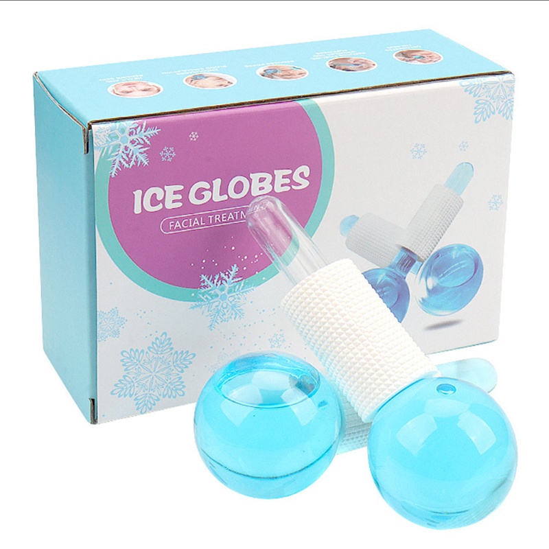 Youyo Ice Globes Dụng Cụ Mát Xa Nâng Cơ Mặt Tạo Khối Khúc Côn Cầu Cho Da Mặt