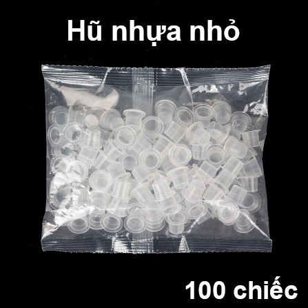 Chum đựng mực xăm, sáp điêu khắc, keo nối mi