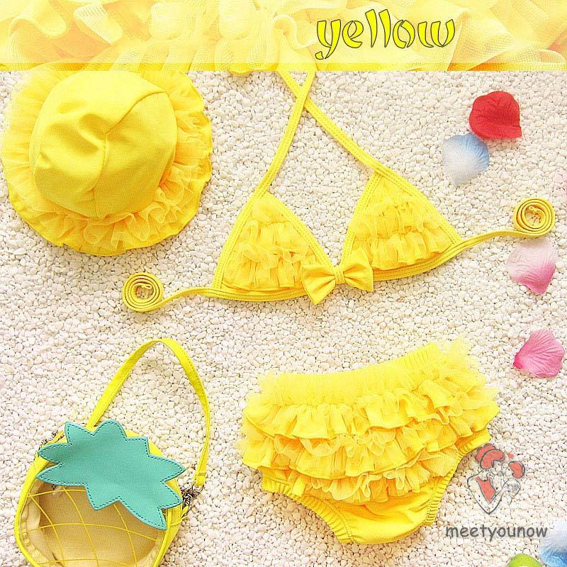 Đồ bơi trẻ em 2 mảnh tua rua dễ thương | BigBuy360 - bigbuy360.vn
