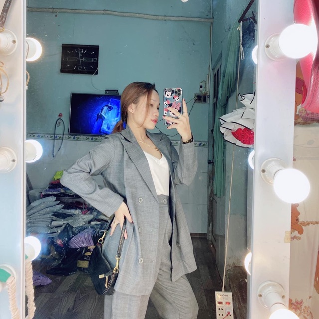 Set vest không kèm áo trong