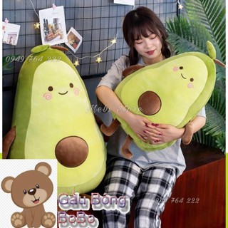 [BOBO]Gấu Bông Trái Bơ Gối Ôm Hình Quả Bơ Xinh Xắn Mềm Mịn