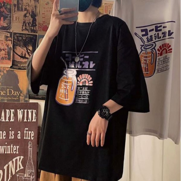Áo thun tay lỡ Unisex Awesometee, áo phông form rộng ATL M125