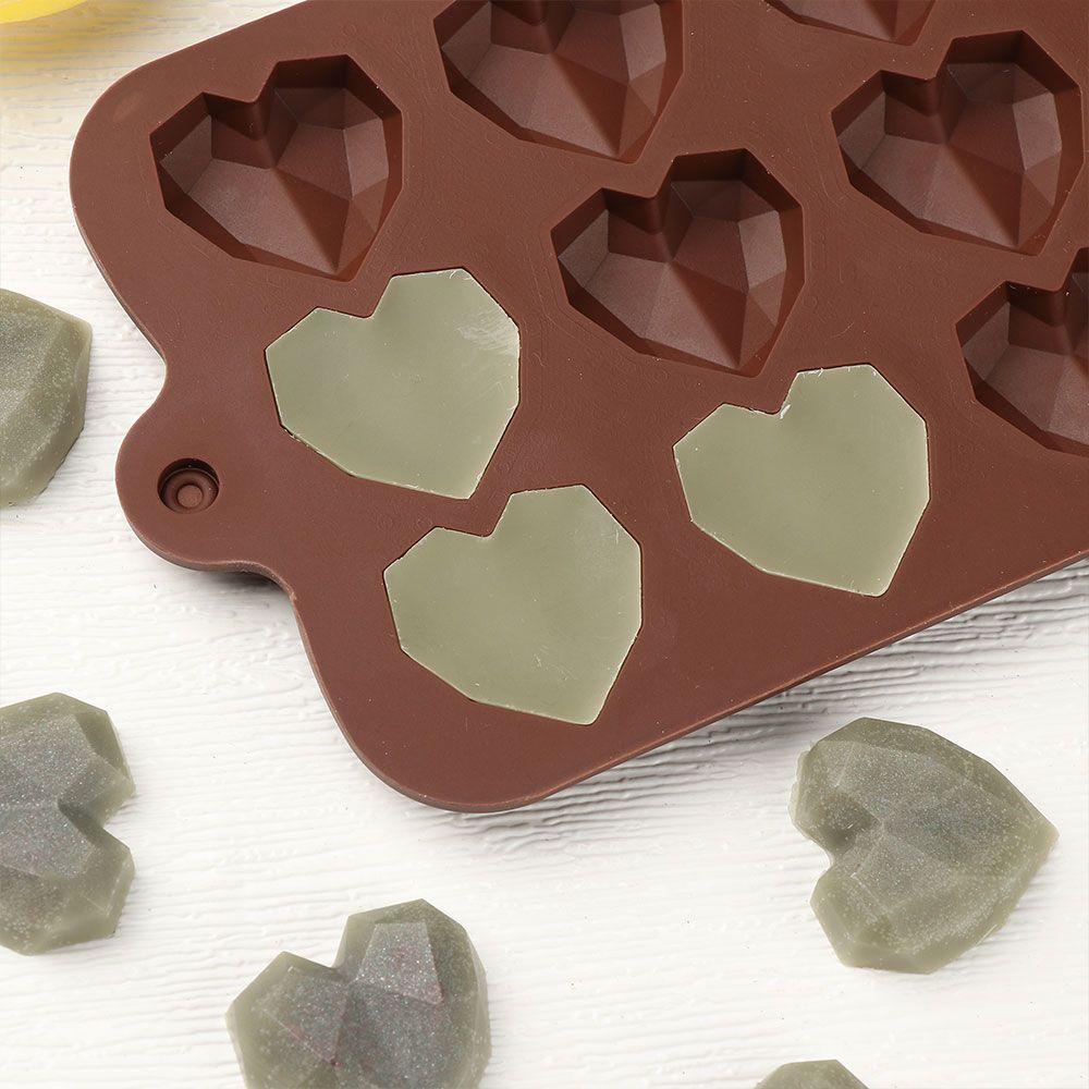 ZAIJIE24 Khuôn Silicone Làm Bánh Hình Trái Tim