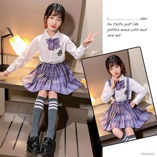 ∏△Set Đồ Thủy Thủ Thời Trang Cho Bé Gái 10-11 Tuổi