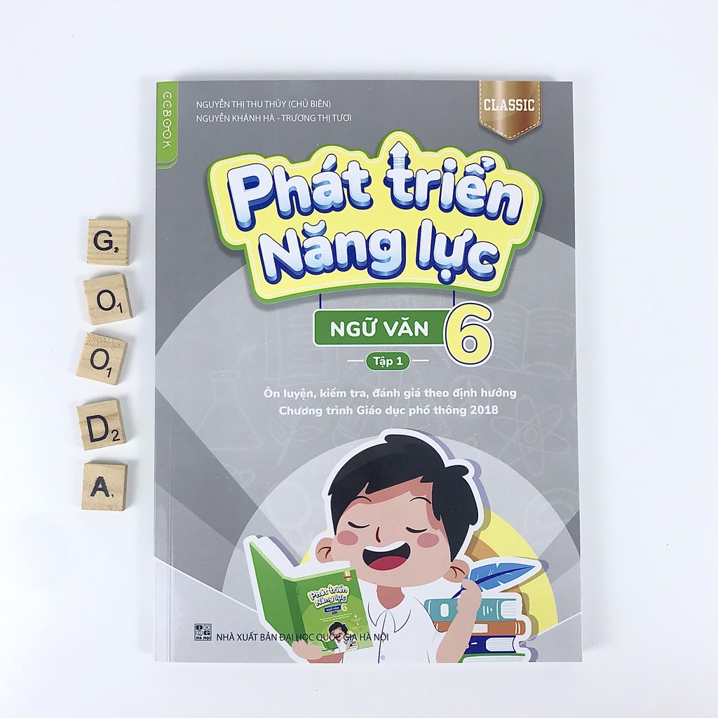 Sách Phát Triển Năng Lực Lớp 6 - Combo Môn Toán, KHTN, Ngữ Văn, Tiếng Anh (Phiên Bản Classic)