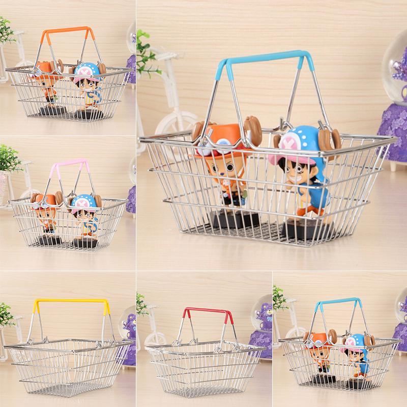 Mô hình giỏ siêu thị mini làm đồ chơi cho bé