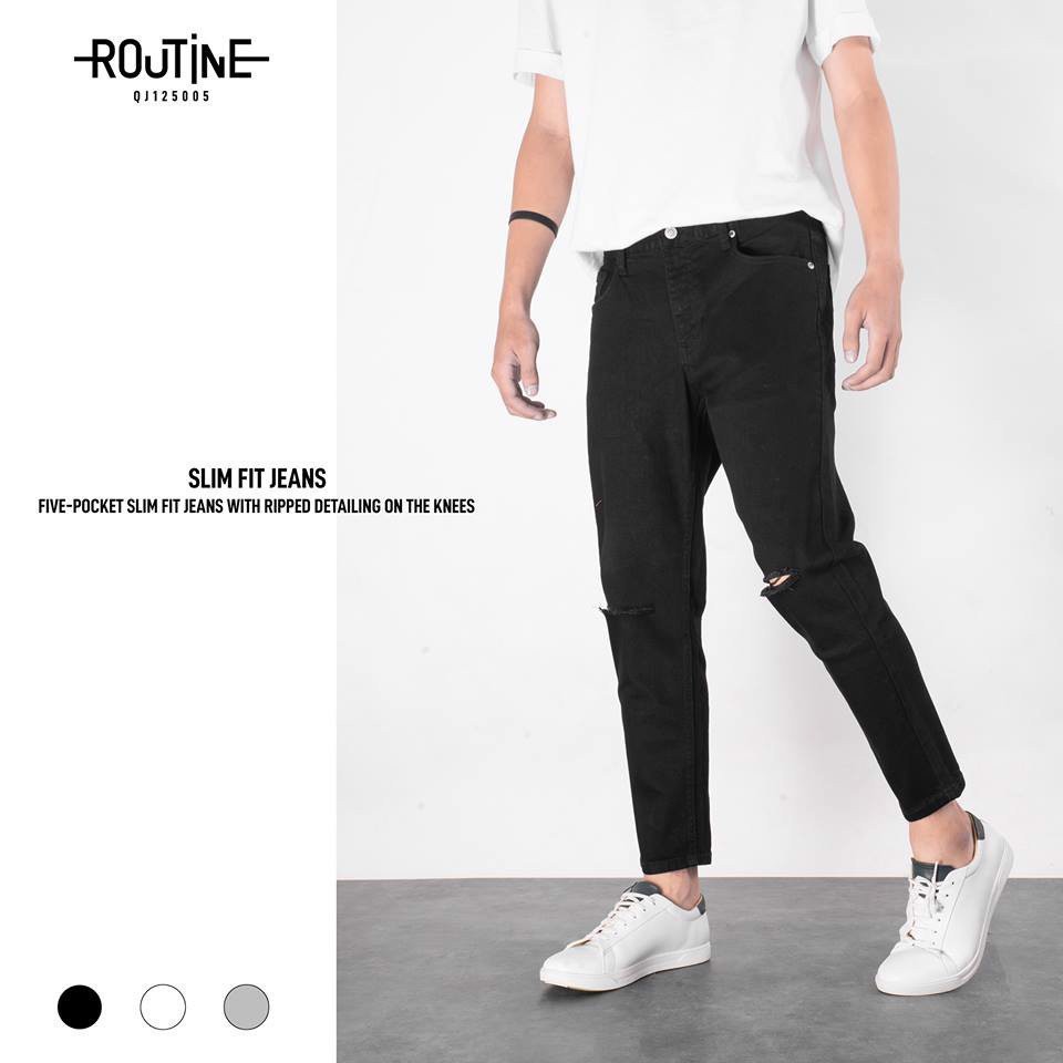 QJ125008 💖💖 Quần Jean Wash + Xước nhẹ này đẹp miễn chê💖💖 form slim-fit ôm vừa 💖💖 co giãn lên dáng cực đẹp 💢💢