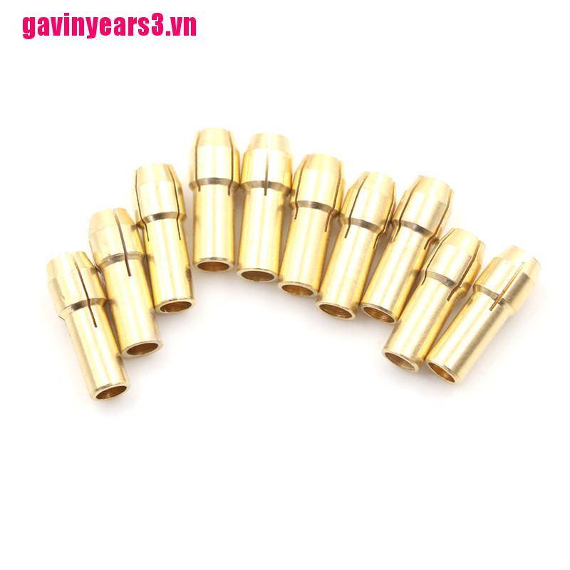 10 Đầu Kẹp Mũi Khoan 4.8mm Đường Kính 0.5mm-3.2mm