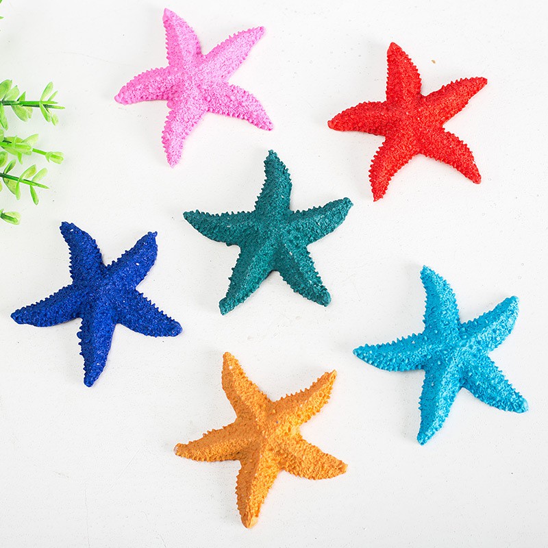 Mô hình sao biển trang trí size 8cm thân dày  - Decor đồ trang trí theo phong cách biển Địa Trung Hải