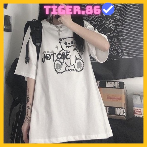 Áo thun tay lỡ form rộng unisex Tiger.86 AFR70