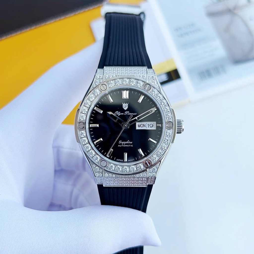 ĐỒNG HỒ NAM OLYM PIANUS WATCH FUSION DIAMOND CLASSIC FOR MEN