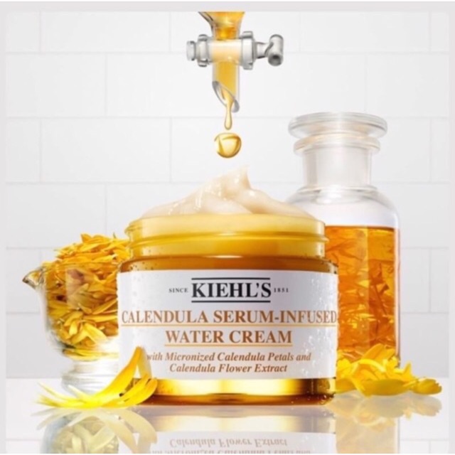 Kem dưỡng Hoa cúc Kiehl's Calendula Serum-Infused Water Cream chuẩn authentic | BigBuy360 - bigbuy360.vn