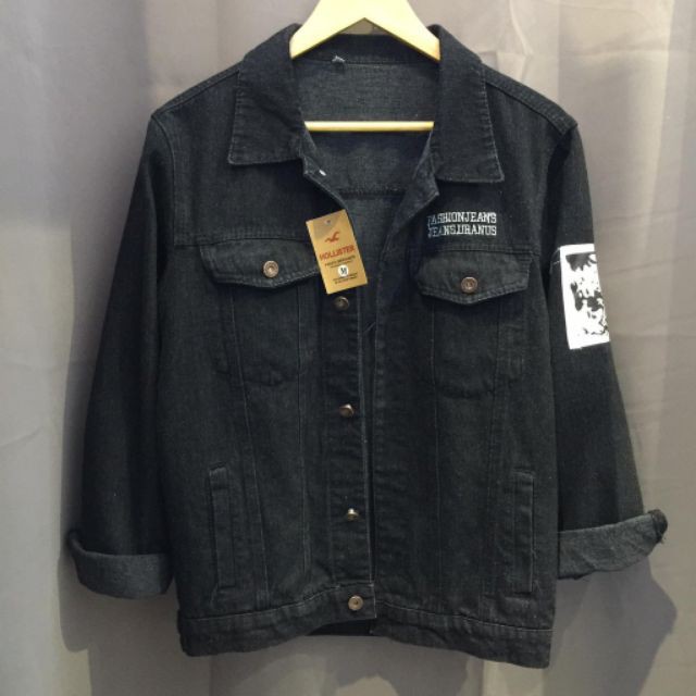 [Xả] Áo khoác jean hình thật size m L XL [Freeship]