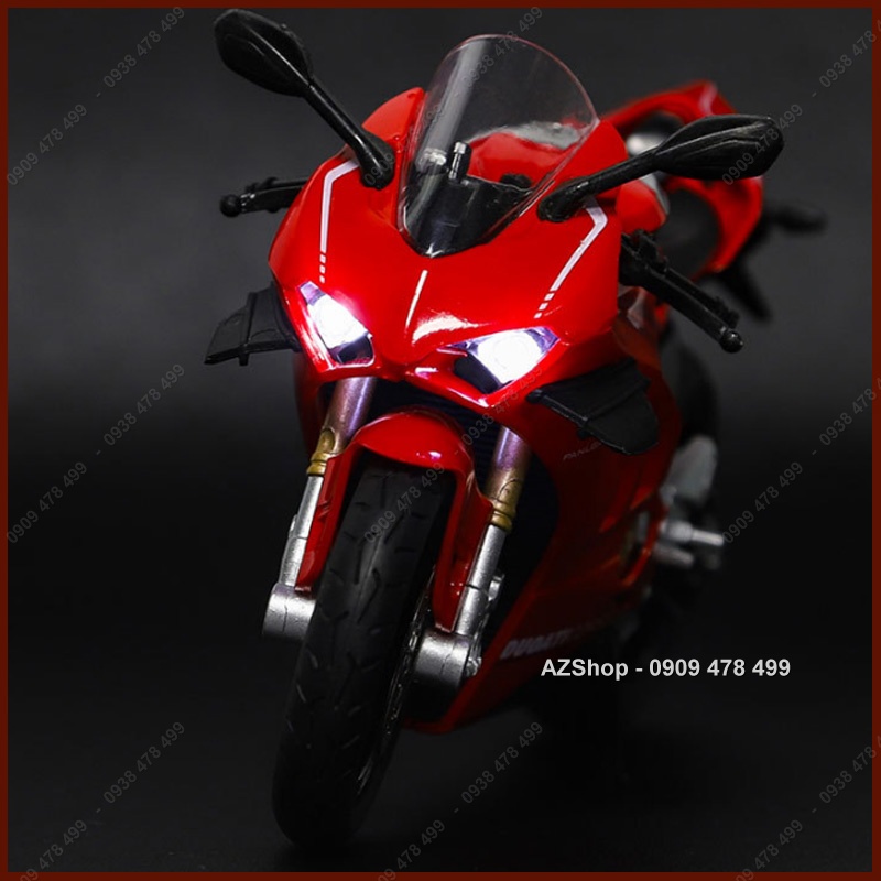 Xe Mô Hình Moto Siêu Xe Ducati1199 Corse V4S - H1Toy