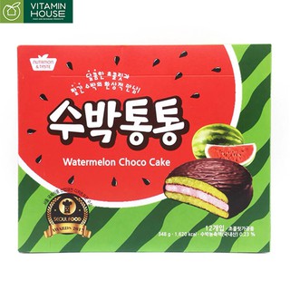 [VITAMIN HOUSE] Bánh Chocopie Dưa Hấu 348g