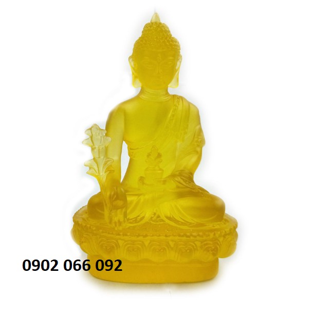 Bộ Tượng phật dược sư các màu size 19cm- 7 vị