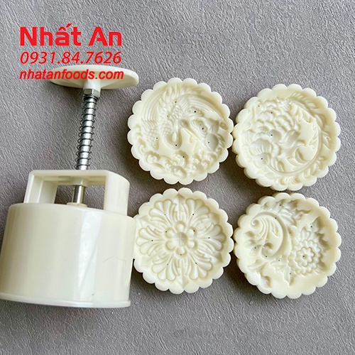 Khuôn trung thu 4 mặt Thiên Điểu 150gr &amp; 200gr
