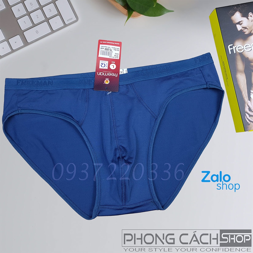 Freeman - Quần lót nam lưng nhỏ thun lạnh siêu mát - Spandex Casual Freeman 6042