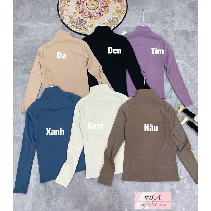 ÁO THUN CỔ LEO CHẤT ĐẸP MS11348